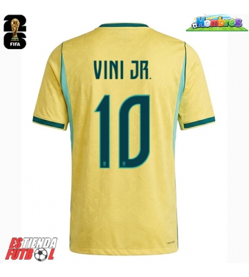 Brasil Vinicius Junior #10 Primera Equipación Mundial 2026 Manga Corta